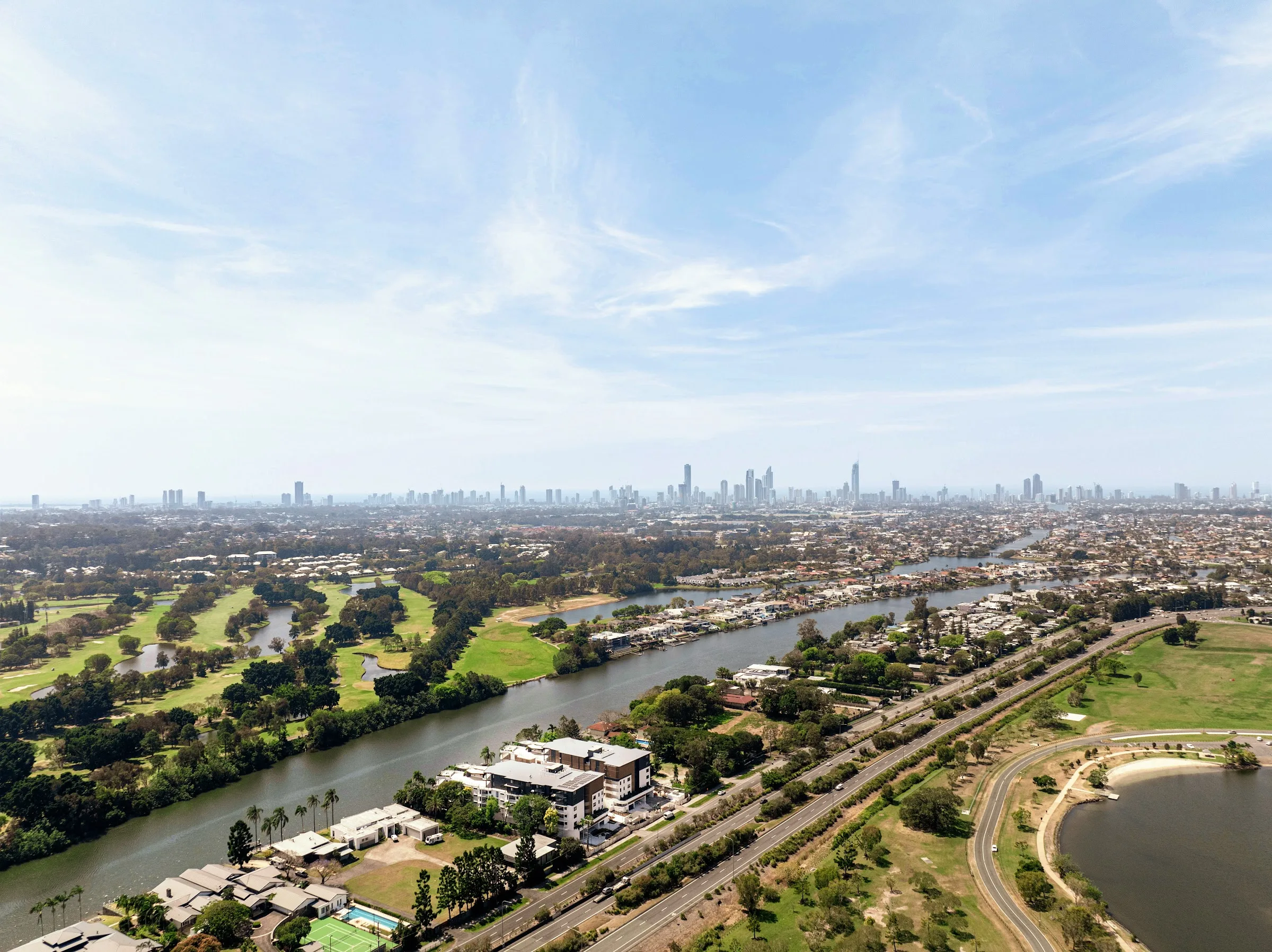 Toward Surfers Paradise