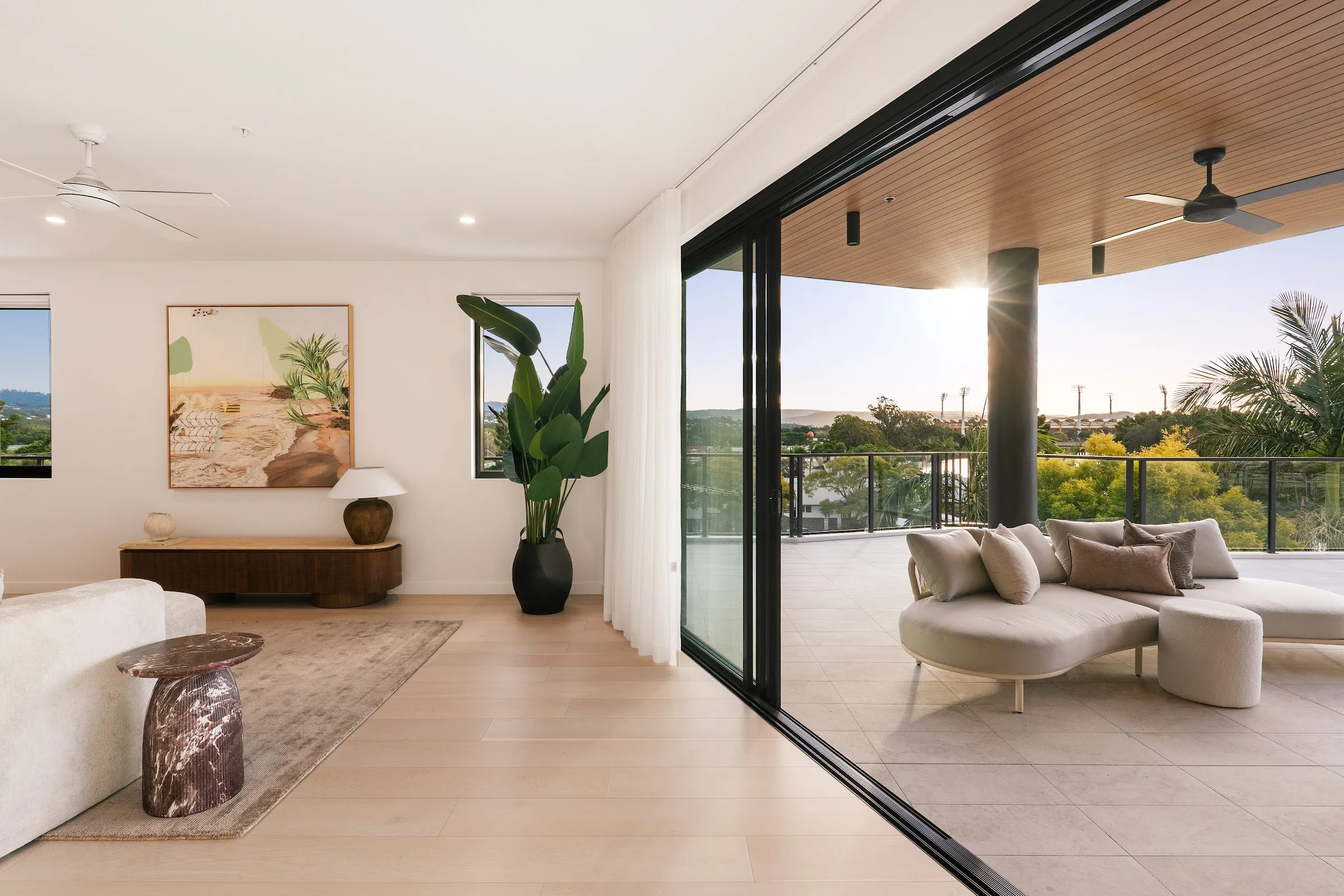 Kitchen, dining and living as one open room